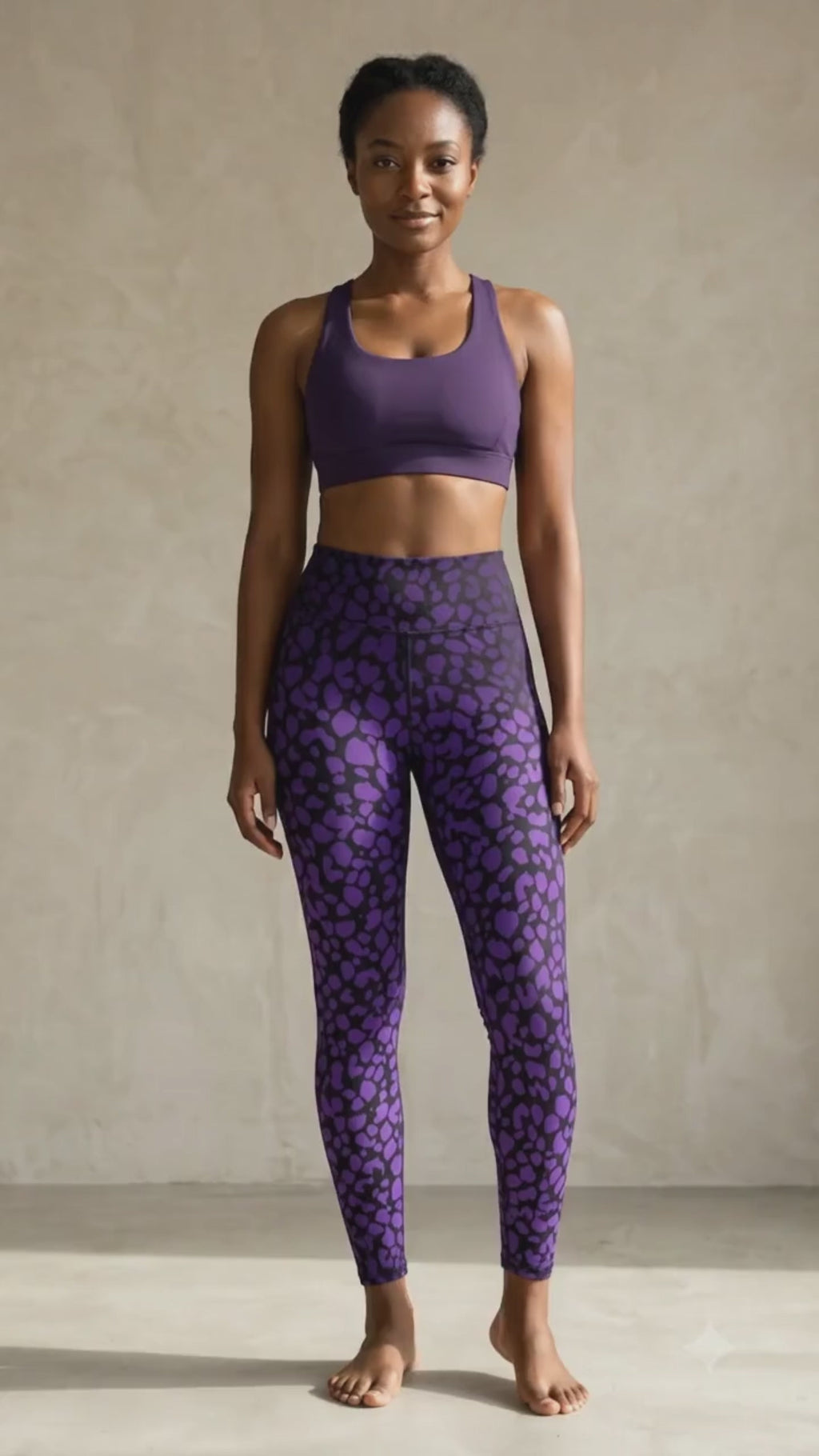 Amethyst Leopard High-Rise