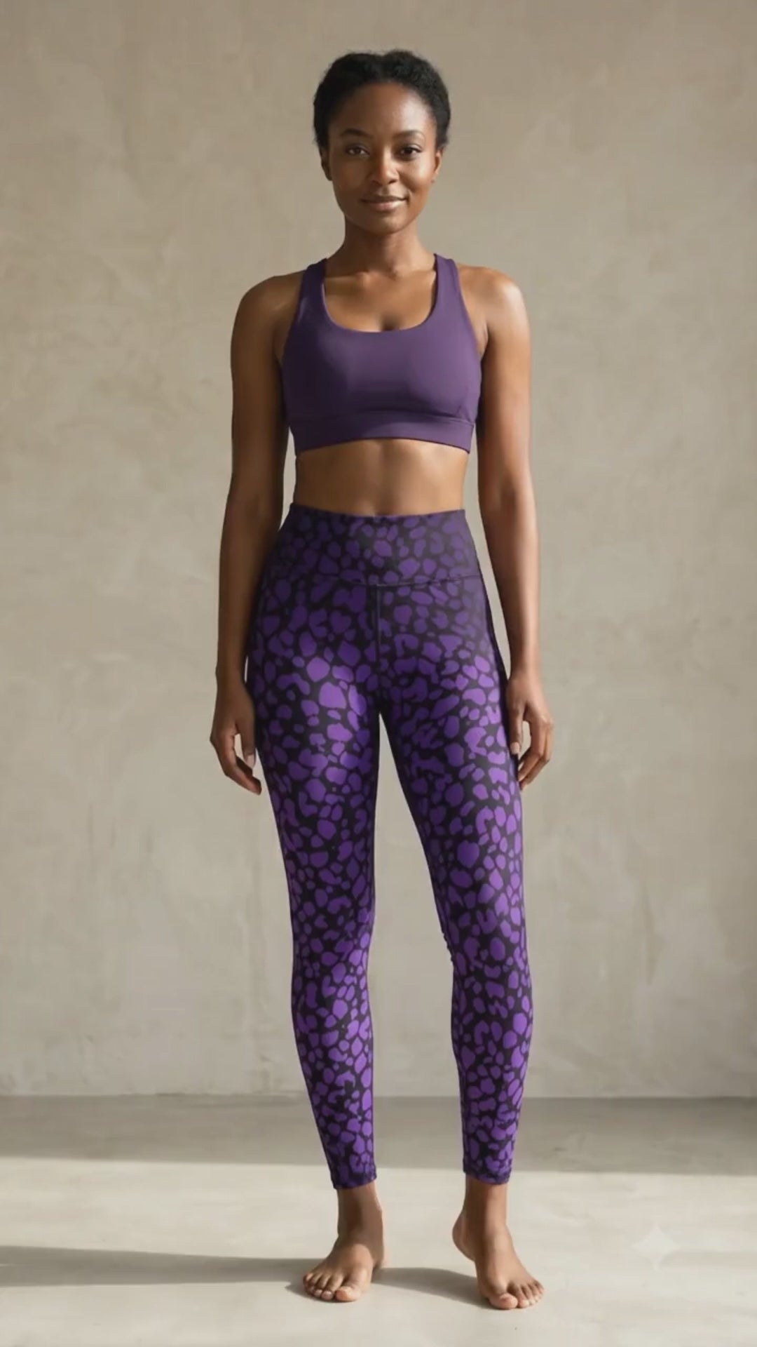 Amethyst Leopard High-Rise
