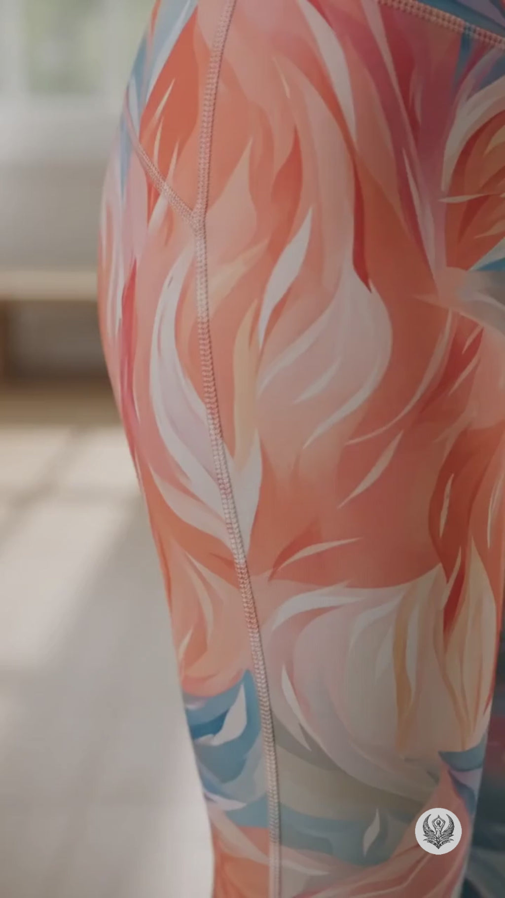 Pastel Petal Flow High-Rise